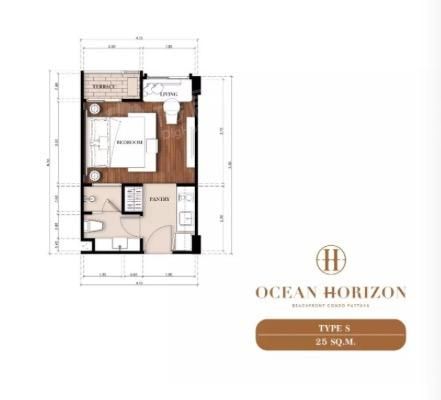 Ocean Horizon海洋地平线五星级公寓户型图 - 得居海外房产