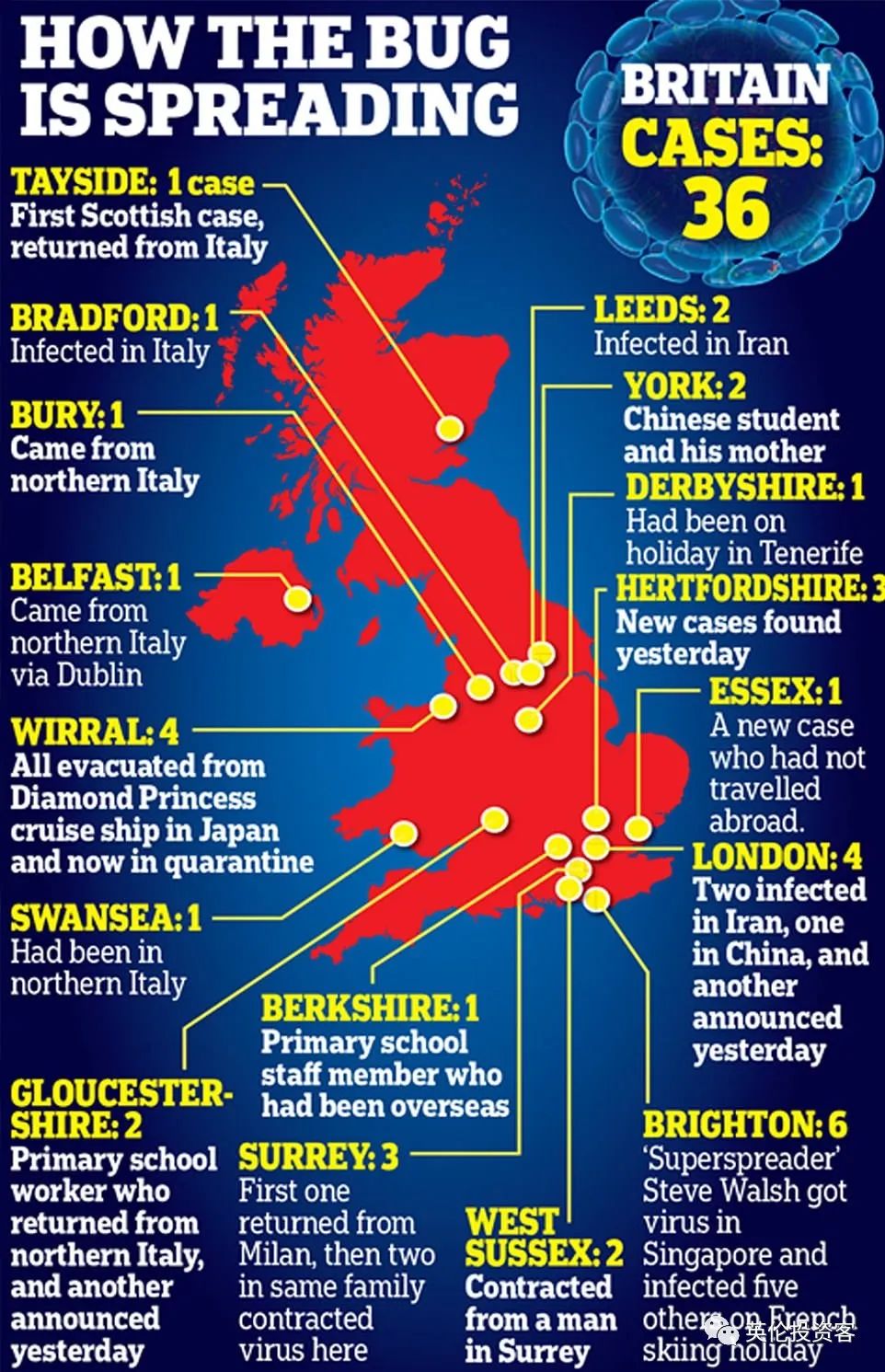 英国疫情地图图片