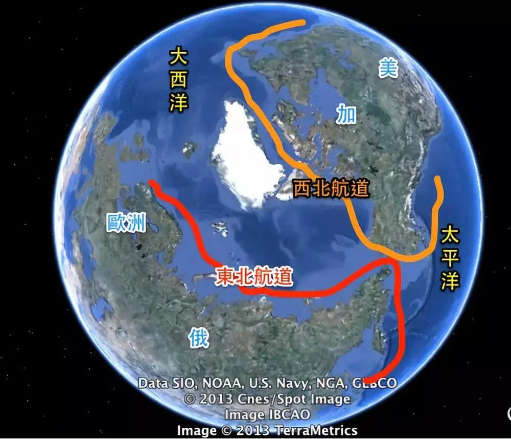 一旦北极航线顺畅开通,东北便能从苦寒的死角,变成离欧洲最近的省市区
