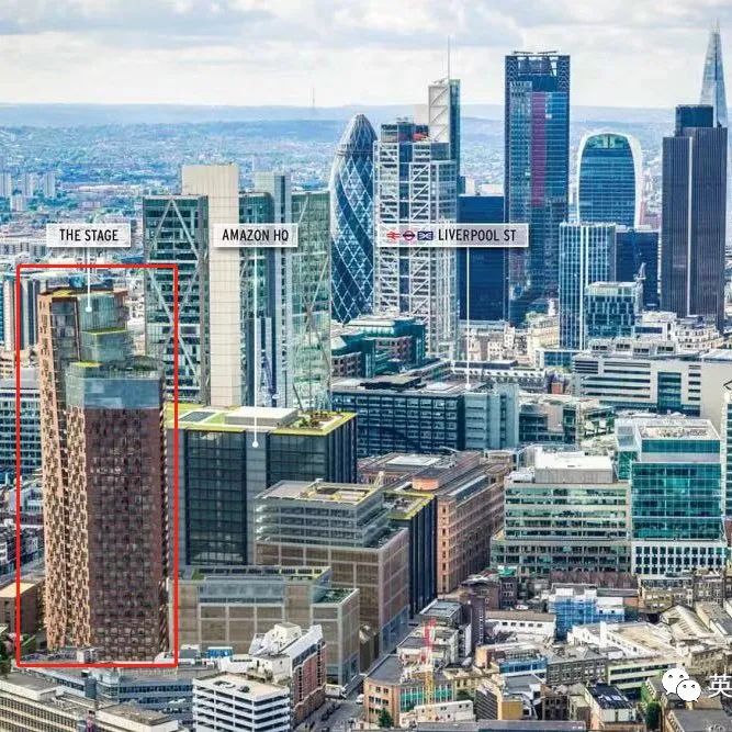 伦敦一区158万镑2房【城市舞台】步行可达金融城、科技城！谷歌、脸书、亚马逊等知名科技公司坐落于此，步行可达利物浦街枢纽站。 - 得居房产资讯
